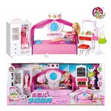 芭比娃娃套装大礼盒甜甜屋别墅衣橱公主玩具芭比公主玩具儿童女孩