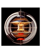 现代简约田园星球吊灯客厅餐吊灯卧室书房灯饰创意亚克力PV球灯具