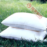 悠享家纺全棉配套枕头单人枕信封枕白色真空包装枕芯 一对/只