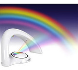 Rainbow Projector 彩虹投影仪浪漫星空投影机LED灯饰小夜灯礼物