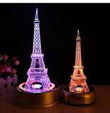 巴黎埃菲尔铁塔摆件 七夕情人节礼物送女友浪漫生日礼物装饰品