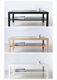 IKEA宜家代购 家居家具用品 拉克茶几 边桌 118x78cm w19