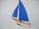 特价木质洞庭号自航帆船航海模型舰船模型航模拼装套材A113