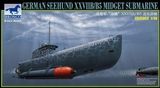【六部口模型】威骏CB35053 1/35 德国海豹XXVIIB/B5微型潜艇