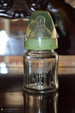 小乔原装德国NUK玻璃奶瓶新生儿宽口径防胀气奶瓶 硅胶120ml 现货