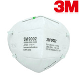 3M 9002A环保防尘防异味舒适头戴式成人口罩 原装正品特价