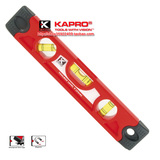 正品以色列KAPRO嘉宝工具箱磁性水平尺水平仪227,3水准泡,23厘米