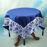 中式台布桌布家居布艺尺寸可定做 圆桌餐桌台布桌布餐桌布台布