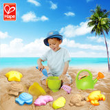 德国Hape儿童沙滩玩具套装大号 宝宝玩沙子工具挖沙铲子特价