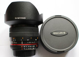 行货 三阳Samyang 14mm f2.8  T3.1超广角镜头 电影头摄影头 佳能