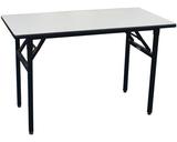 加厚密度板 长条折叠桌 培训桌 餐桌 弹簧腿折桌 可定制规格