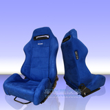 RECARO簏皮绒改装赛车座椅汽车安全座椅双导轨双调节SPD赛车座椅
