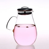 特价大容量凉水壶防爆玻璃果汁冷水壶过滤花茶壶可直火加热泡茶壶