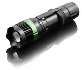 正品LED强光手电筒调焦可充电户外保安巡逻防身器材司机专用特价