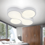 T现代简约创意艺术大气客厅卧室书房亚克力天空之城家装LED吸顶灯