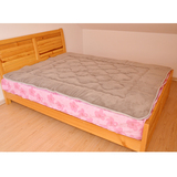 纳嘉加厚竹炭珊瑚绒床垫榻榻米床垫学生宿舍床垫床褥子床护垫防滑