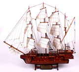 西班牙胜利号木质帆船模型80CM一帆风顺乘风破浪道具摆件商务礼品