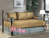 铁艺沙发床 宜家铁床 欧式铁艺床 1.2米公主床  1米沙发床 定做