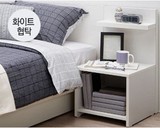 厂家直销简约特价床头柜 宜家新款时尚实木颗粒板卧室家具可定做