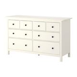 IKEA深圳宜家代购 汉尼斯八斗抽屉柜, 多种颜色 实木家具储物柜