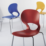 特价塑料椅简约现代镂空椅子时尚餐椅办公椅接待椅创意户外休闲椅