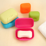 旅行创意肥皂盒旅游户外男女洗漱必备用品便携带盖肥皂盒收纳盒