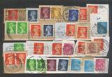 英国梅钦女皇带各种邮戳信销剪片旧邮票30张打包（A）