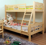 促销子母床高低床儿童床双层床上下铺单人床上下床实木组合床松木