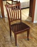 厂家直销，全柏木餐椅，茶色，定做象牙白，餐椅全实木椅子，906