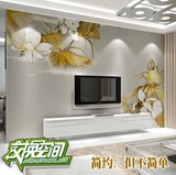 定制现代中式无缝大型壁画环保PVC墙纸客厅卧室电视背景墙壁纸画