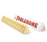 3件 包邮白色圣诞节TOBLERONE进口瑞士三角巧克力白巧克力