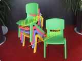 育才儿童小凳子 靠背椅子 幼儿园塑料桌椅  厂家直销