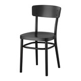 宜家代购IKEA家居 4.4艾多弗 椅子餐椅 办公椅子 实木 黑色