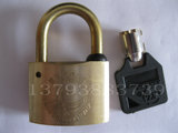 35mm电力表箱锁防水防锈铜勾铜锁通用钥匙锁物业锁通开挂锁
