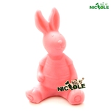 妮可立体兔子烘培手工巧克力硅胶模具 DIY立体复活节兔子矽胶皂模