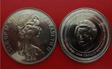 【欧洲】英国马恩岛 第30届联邦议会 外国纪念币 硬币 1克朗