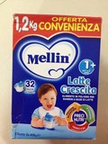意大利原装进口Mellin美林/梅林奶粉3段三段1+ 1200g1-2岁