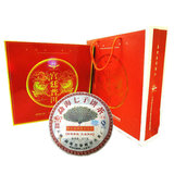 普洱茶 熟茶 黎星礼盒套 包装 06年宫廷好料饼茶+厂家配套礼盒