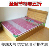 厂价直销实木床板床 板式床 双人床1.5米1.8米 箱体床 储物床