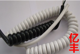 弹簧线，螺旋线，弹簧线缆，电源线，弹簧电线 3X2.5使用长度3米