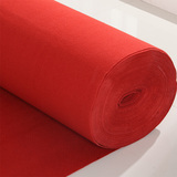 红地毯 一次性结婚红条纹舞台展览展会开业庆典用加厚特价红地毯