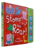 英文原版Peppa Pig: Stomp and Roar! 粉红猪小妹佩奇纸板发音书