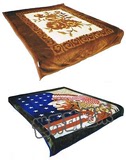 美国代购 毛毯 印第安酋长 明星毯子 厚度花新双人床韩国风格