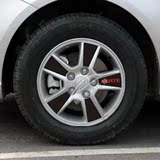 福瑞迪 专用 E款反光 碳纤维 炫彩贴轮毂贴纸 钢圈 轮胎 改装