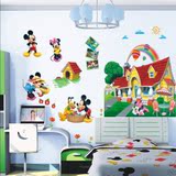 米老鼠卡通墙贴儿童墙贴3D立体墙贴儿童卧室客厅超大立体墙贴装饰