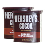 HERSHEY'S好时可可粉 纯巧克力粉 美国原装 无糖226gX2盒 包邮
