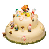 好利来 儿童生日蛋糕 白雪公主与七个小矮人 成都三环内免费派送