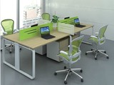 上海板式办公家具组合办公桌钢架办公桌屏风卡座bgz-04