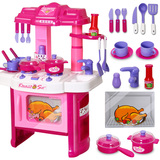正品魔幻厨房 宝宝儿童过家家玩具 仿真厨具餐具 多功能厨房组合