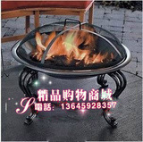 铁艺烧烤架烤火炉烤火器冬天取暖架木炭架火盆架烧烤用具129